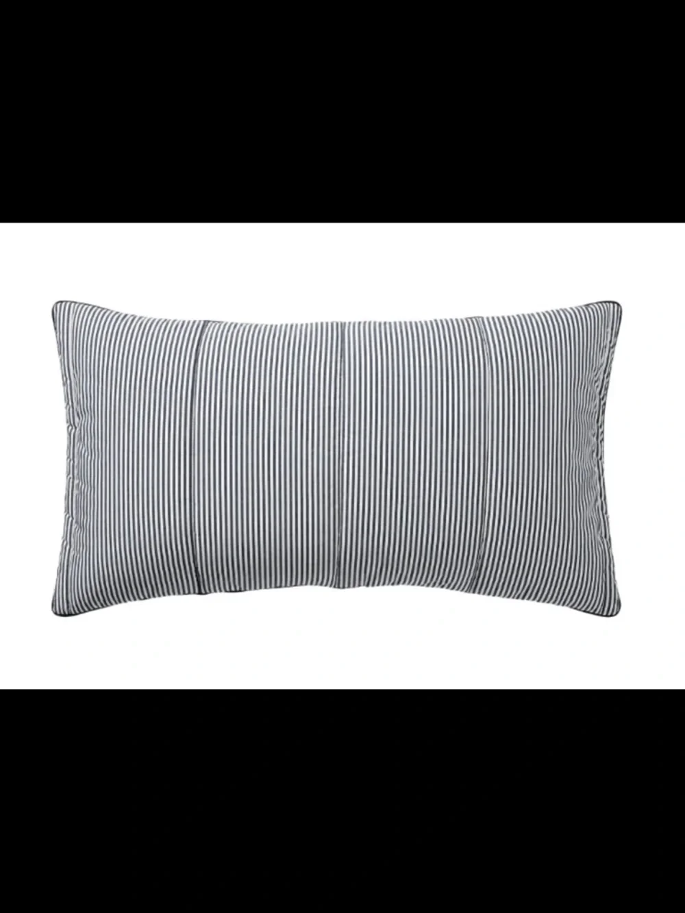 2 NWT Pottery Barn Wheaton Stripe Quilted Percale Comforter King Shams